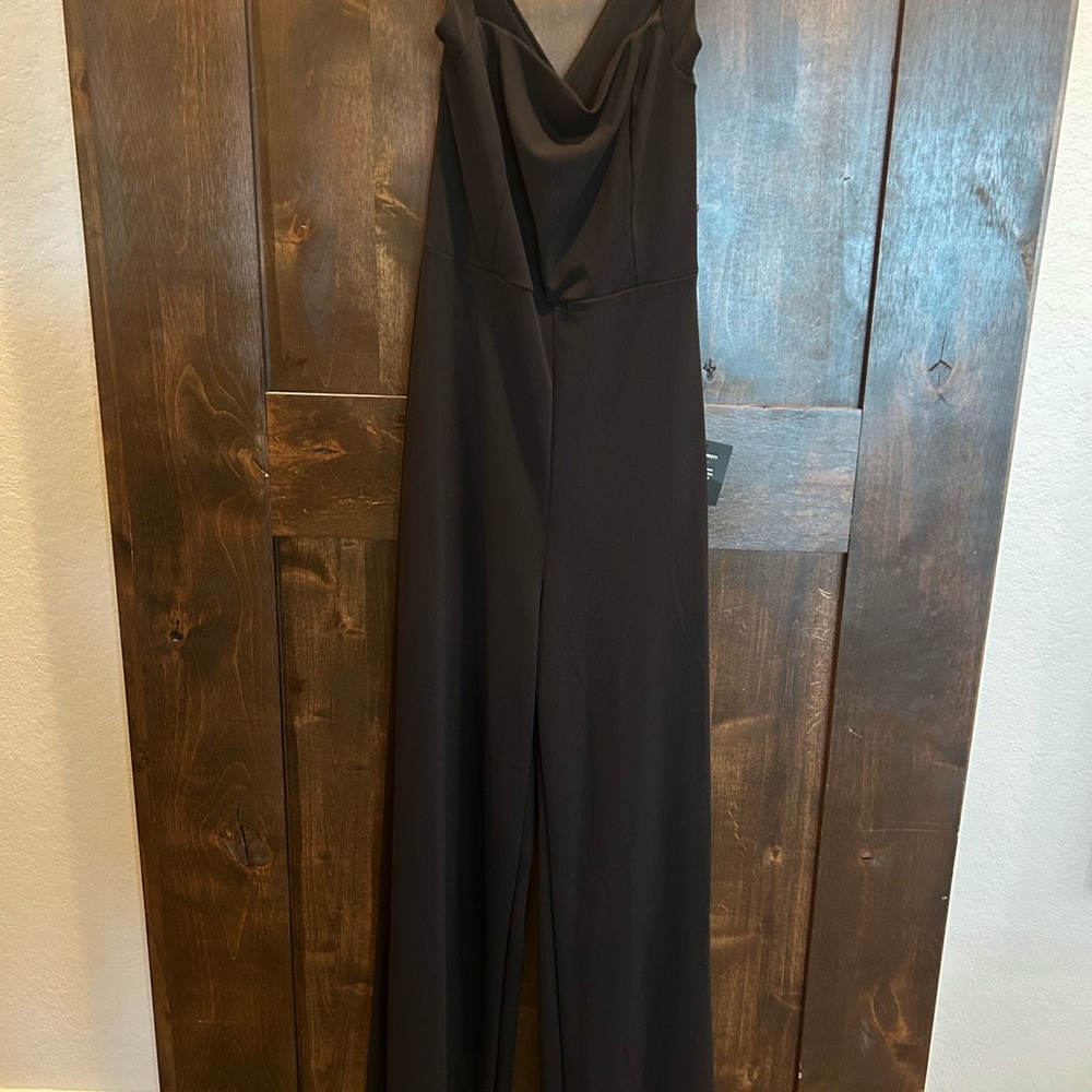 Lulu's Classic Black Jumpsuit